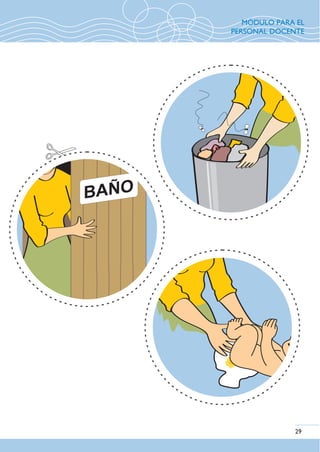 BAÑO
MÓDULO PARA EL
PERSONAL DOCENTE
29
 