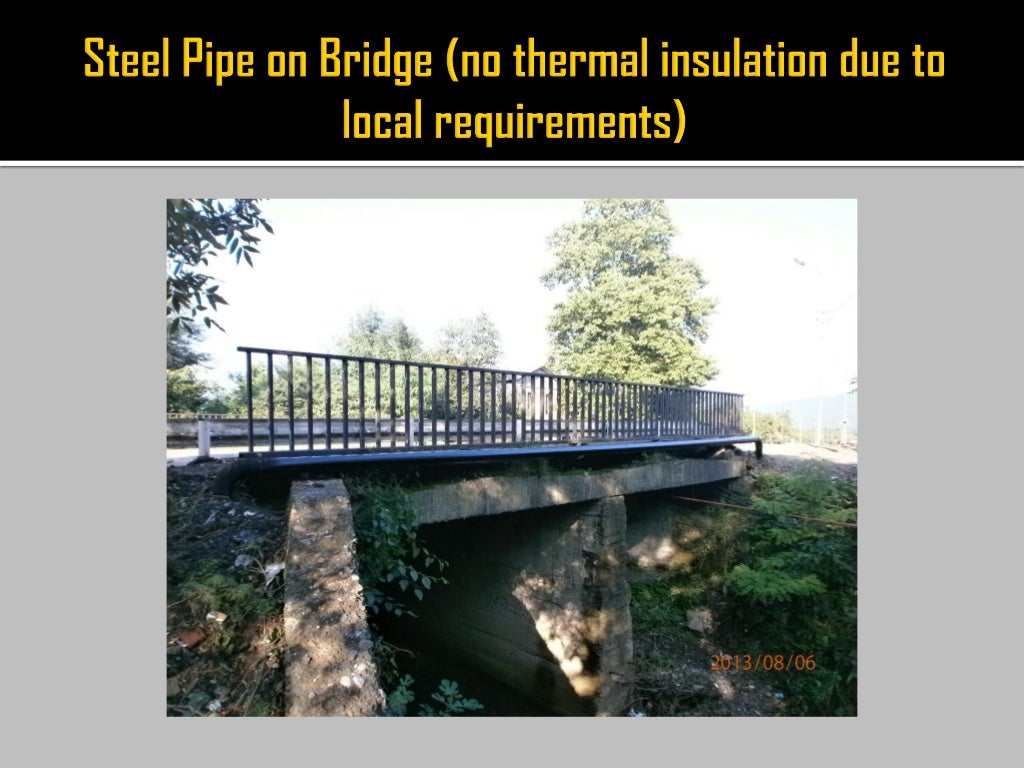 Water Supply Pipelines Channel Crossing Examples
