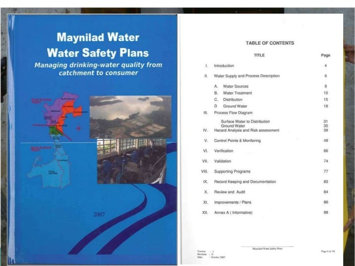 Part 1 Water safety plans explained What they are and how you can ge…