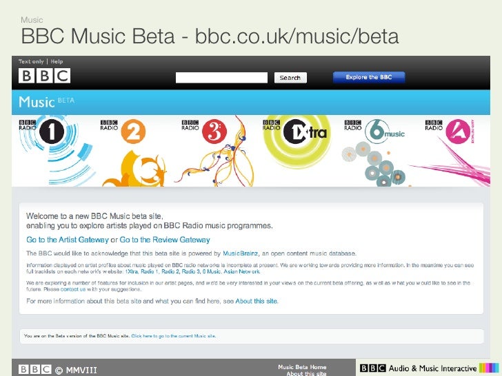 BBC Programmes and Music on the Linking Open Data Cloud