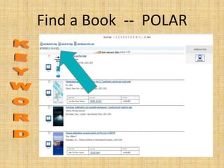 Find a Book -- POLAR
 