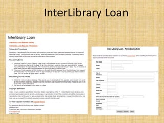 InterLibrary Loan




Fill in the
blanks
 