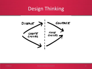 Design Thinking
17/08/13 Renato Jannuzzi Cecchettini 11
 