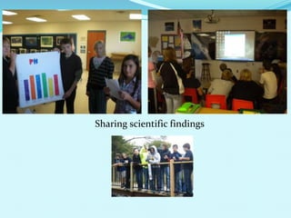 Sharing scientific findings
 