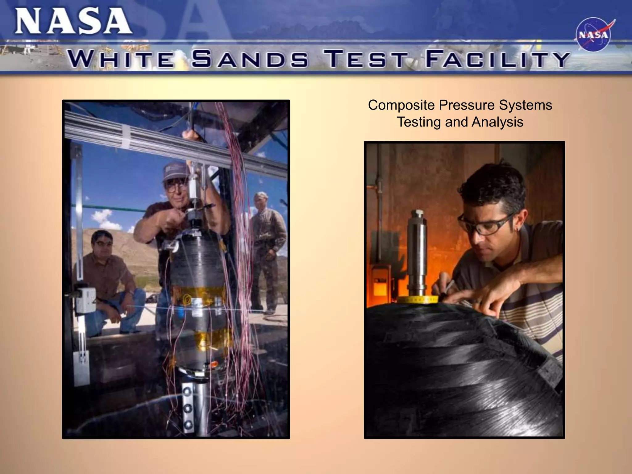 Composite Pressure Systems
Testing and Analysis

 