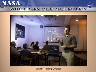 Wstf Map Overview of NASA JSC White Sands Test Facility (WSTF) | PPTX