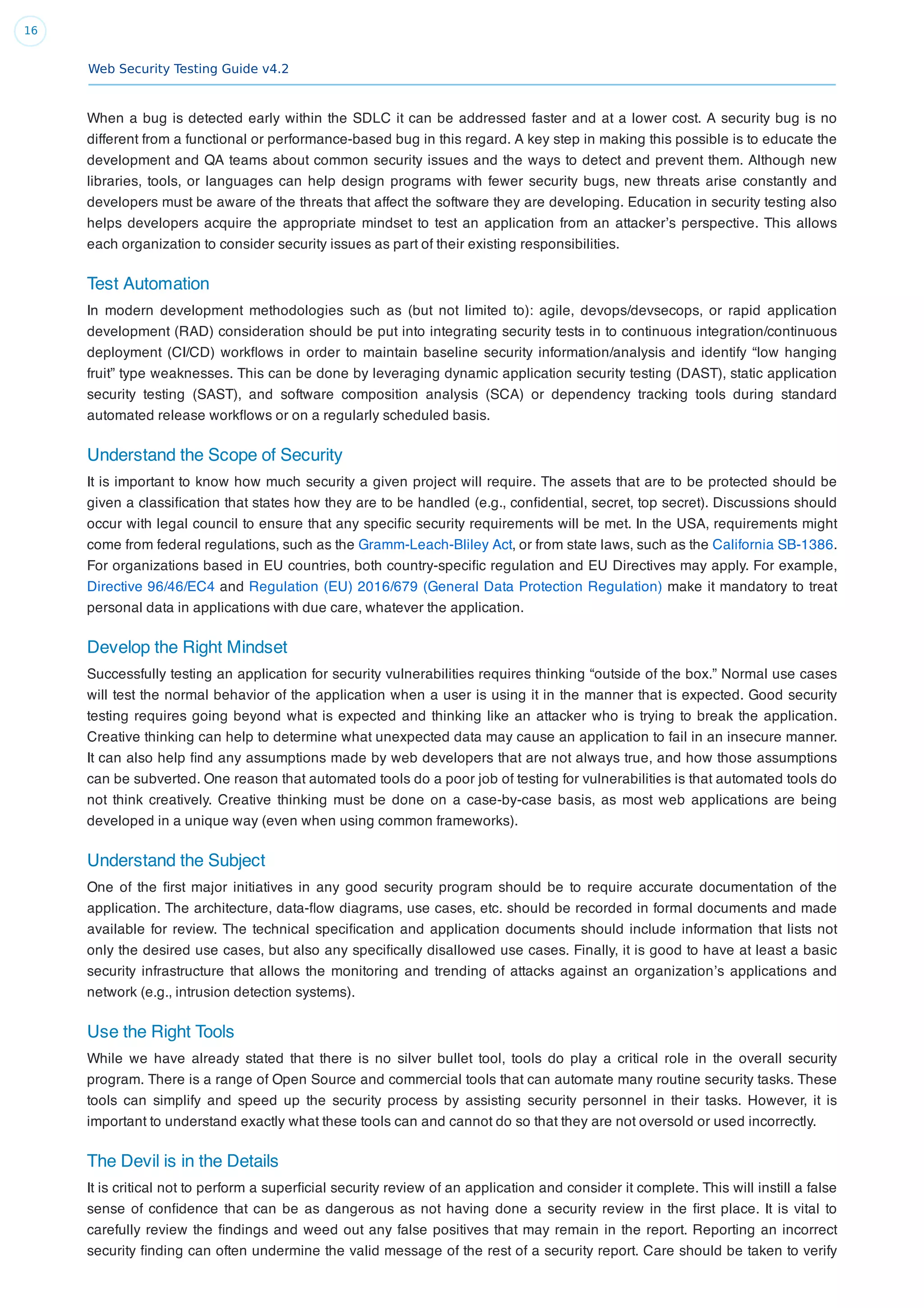 OWASP-Web-Security-testing-4.2 | PDF