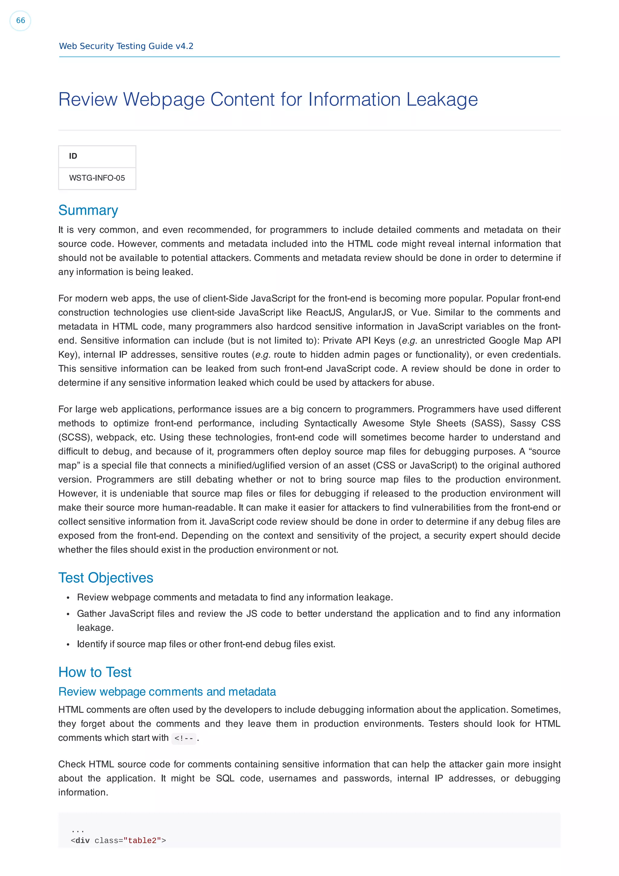 OWASP-Web-Security-testing-4.2 | PDF