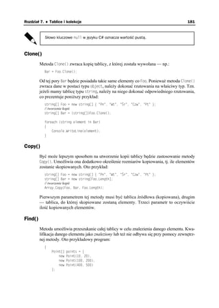 Wstęp do programowania w języku C# | PDF
