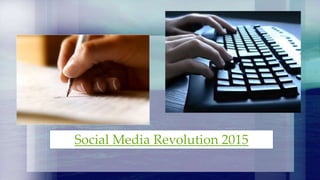 Social Media Revolution 2015
 
