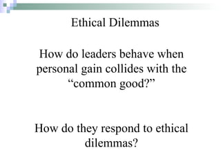 Wsu Ethical Leadership February 2007