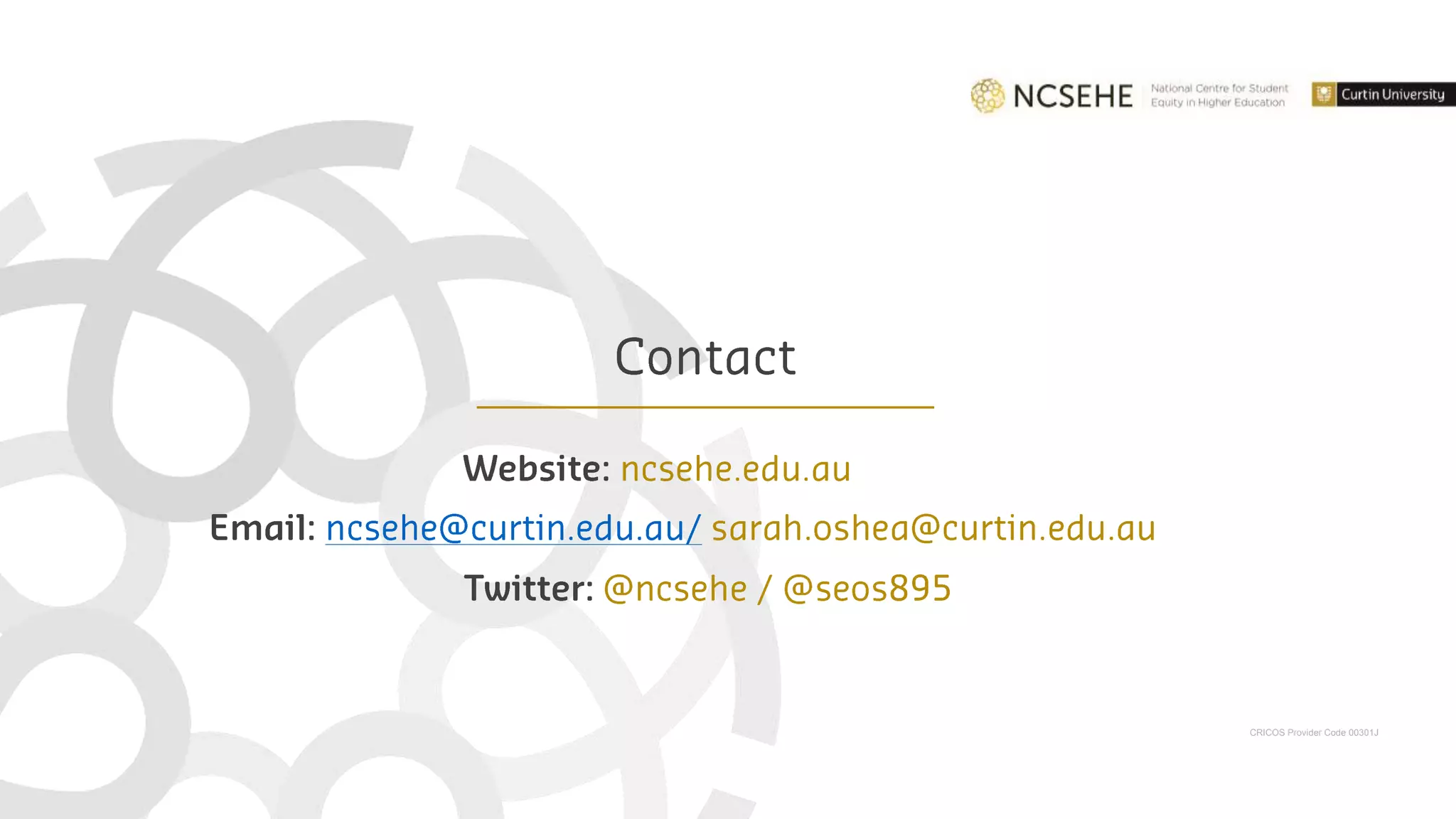 CRICOS Provider Code 00301J
 