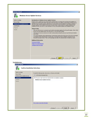 Manual WSUS - Windows Server 2008 R2 | PDF