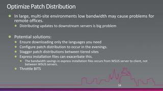 Tips & Tricks for Using WSUSpart 3
