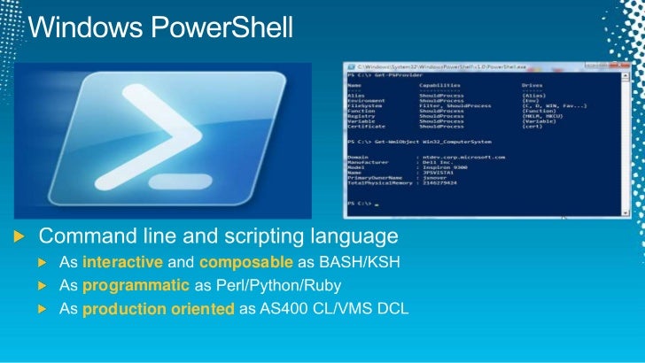 Wsv315 Windows Power Shell For Beginners