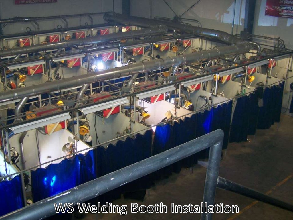 WS Weld booths for Welding Schools