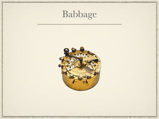 Babbage
 