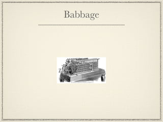 Babbage
 