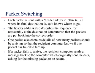 WT - Circuit & Packet switching | PDF