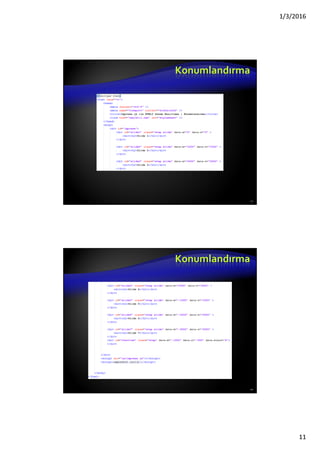 1/3/2016
11
Konumlandırma
21
Konumlandırma
22
 