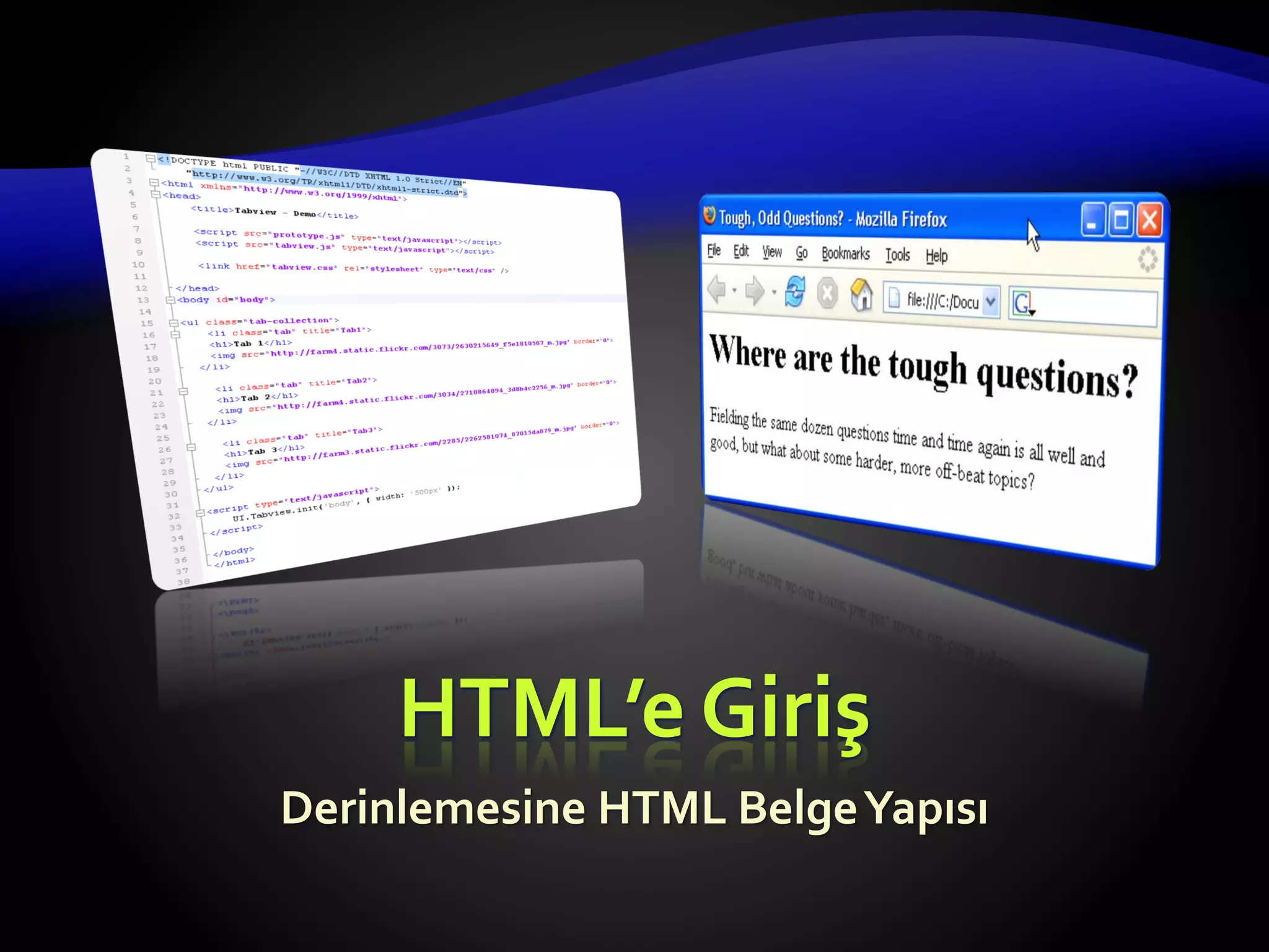 Temel HTML Etiketleri ve Kullanım Örnekleri | PPT