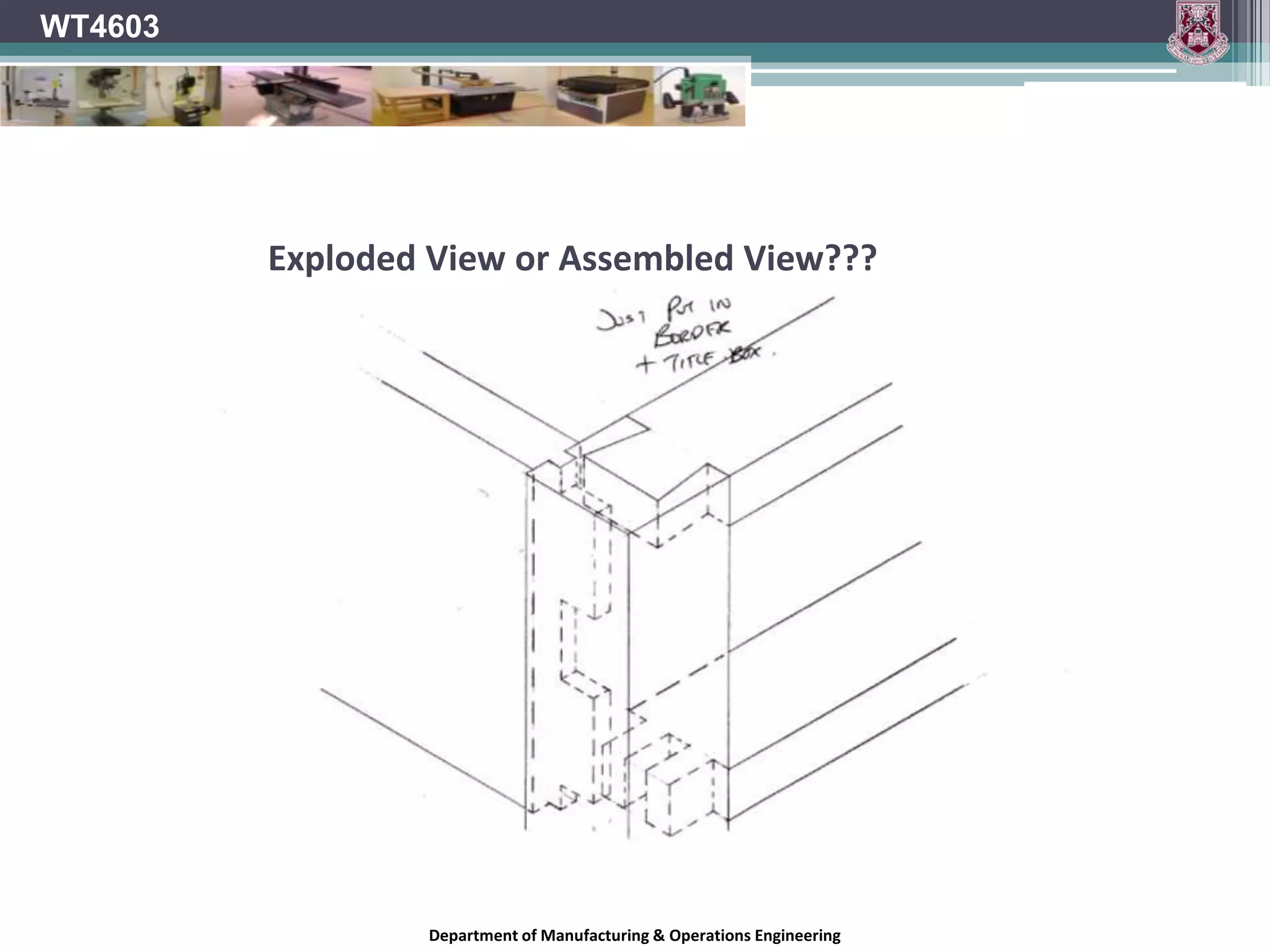 WT4603Consider best location and viewDepartment of Manufacturing & Operations Engineering