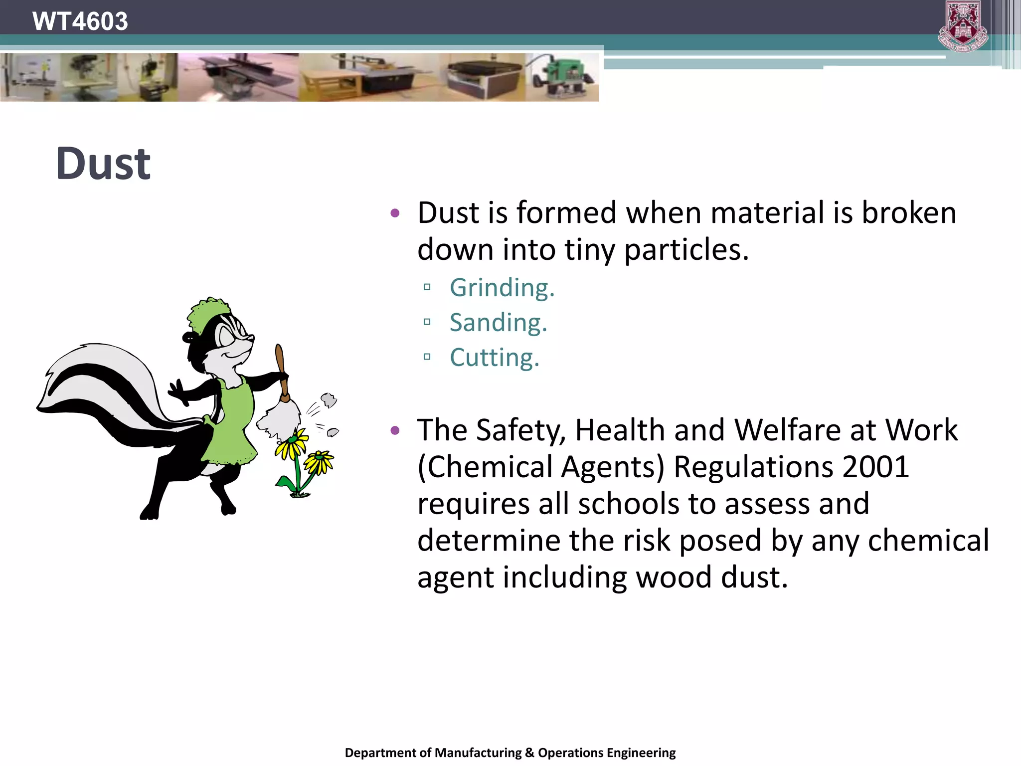 WT4603Of course, wearing safety glasses doesn’t necessarily mean you are going to be safe from everything!!USE YOUR COMMON SENSE!!!Department of Manufacturing & Operations Engineering