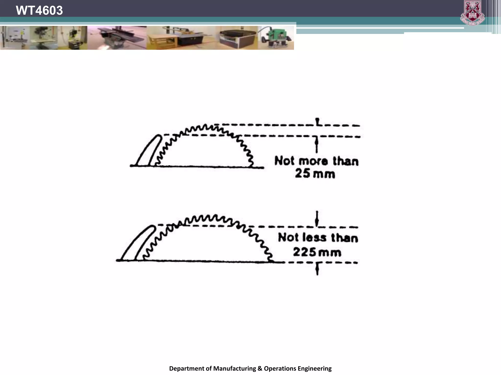 WT4603Out feed tableDepartment of Manufacturing & Operations Engineering