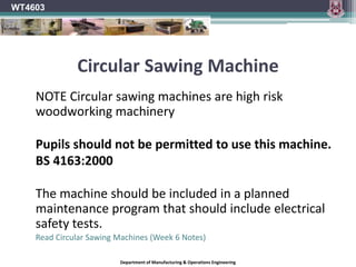  Lecturer: Mr. Joseph Lyster