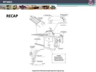 WT4603In feed tableDepartment of Manufacturing & Operations Engineering