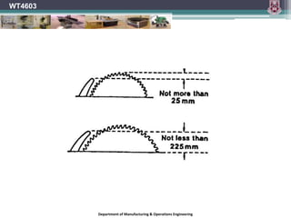 WT4603Out feed tableDepartment of Manufacturing & Operations Engineering