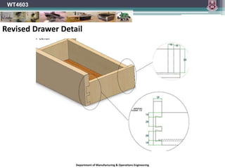 Department of Manufacturing & Operations Engineering
WT4603
Revised Drawer Detail
 