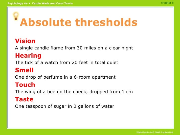 Sensation & Perception PowerPoint