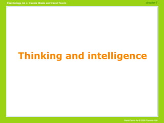 Thinking and intelligence chapter 7  