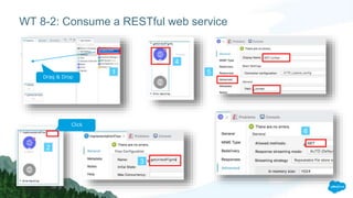 WT 8-2: Consume a RESTful web service
1
2
3
4
Drag & Drop
Click
5
6
 