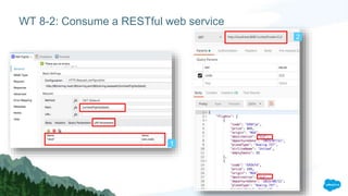 WT 8-2: Consume a RESTful web service
1
2
 