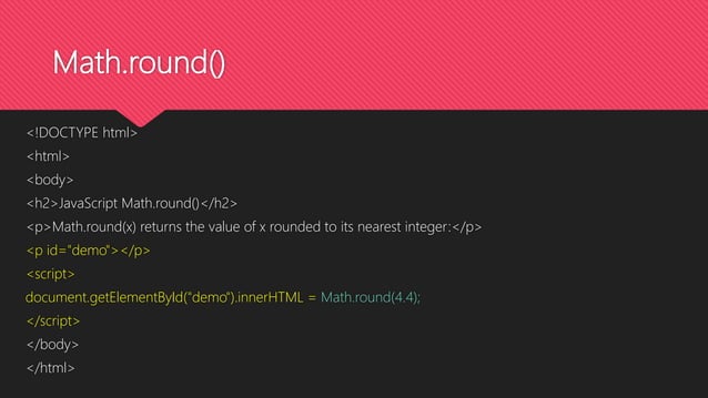 JavaScript own objects(Web Technology) | PPT