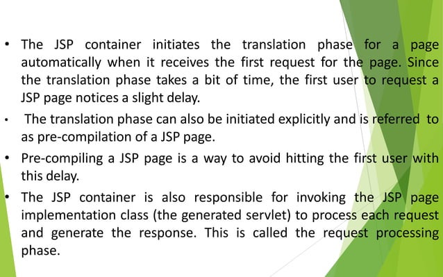 INTRODUCTION TO JSP,JSP LIFE CYCLE, ANATOMY OF JSP PAGE AND JSP PROCESSING