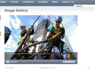 12 June 2013 19World Trade Center - CSI
 