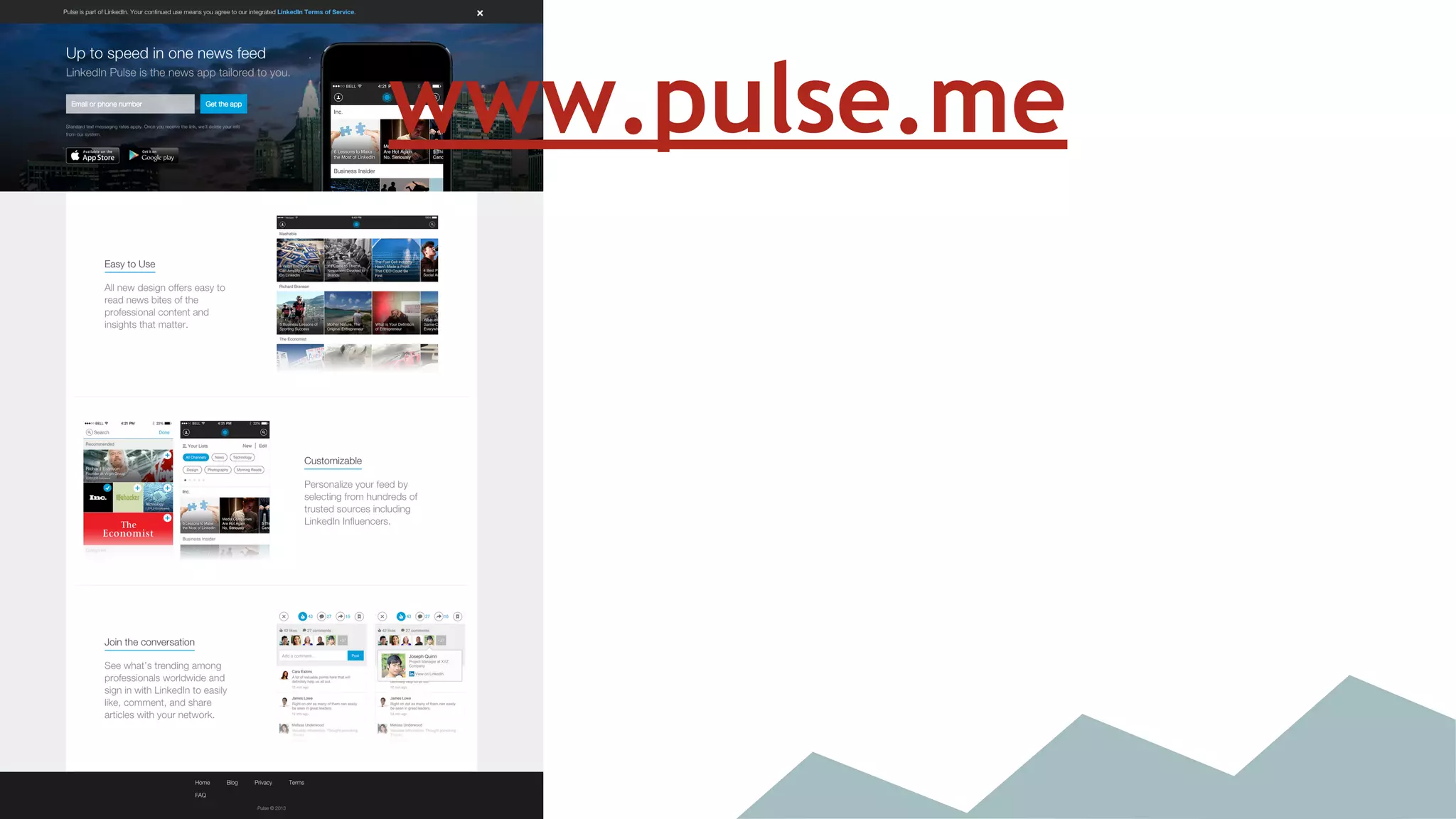 www.pulse.me 
 