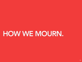 HOW WE MOURN.


                58
 