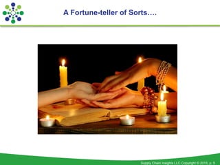 Supply Chain Insights LLC Copyright © 2015, p. 5
A Fortune-teller of Sorts….
 
