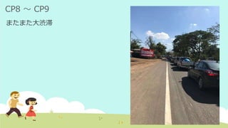 CP8 ～ CP9
またまた大渋滞
 