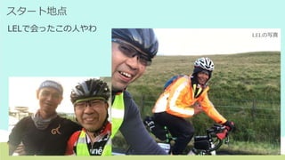 スタート地点
LELで会ったこの人やわ
LELの写真
 