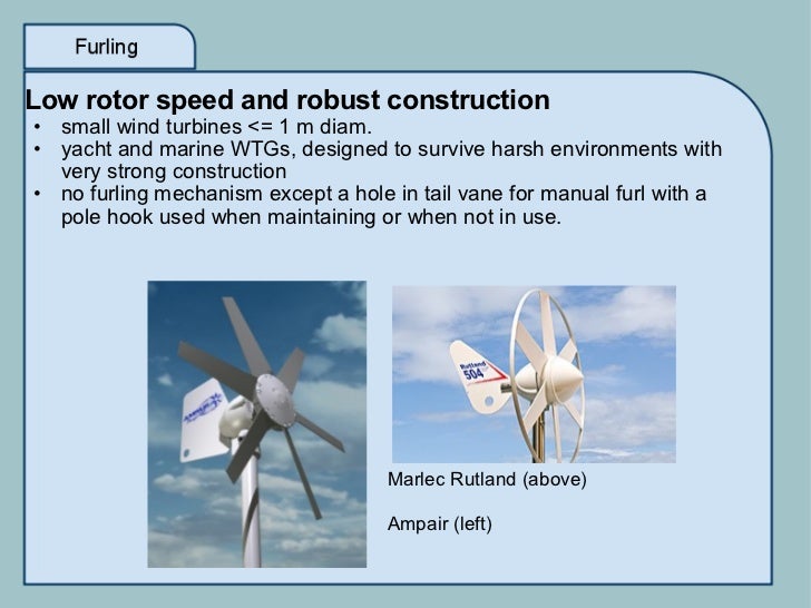 Wind Turbine Generator (WTG) Yawing And Furling Mechanisms