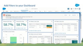 Add Filters to your Dashboard
 