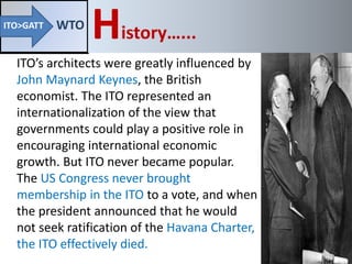 WTO (World Trade Organisation) | PPSX