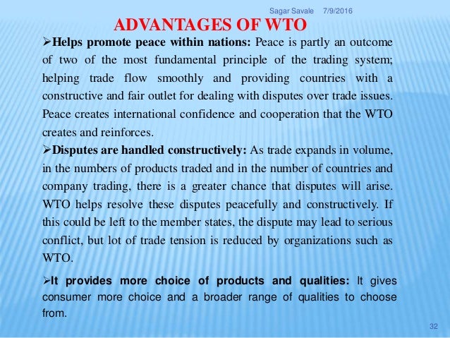 Fundamental principles of wto trading system