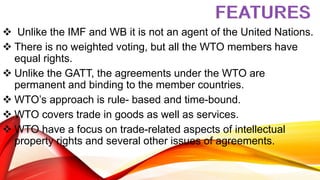 World Trade Organisation | PPTX