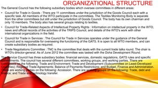 Wto Committees World Trade Organisation | PPTX